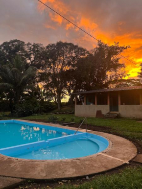 Nature and exclusive pool
